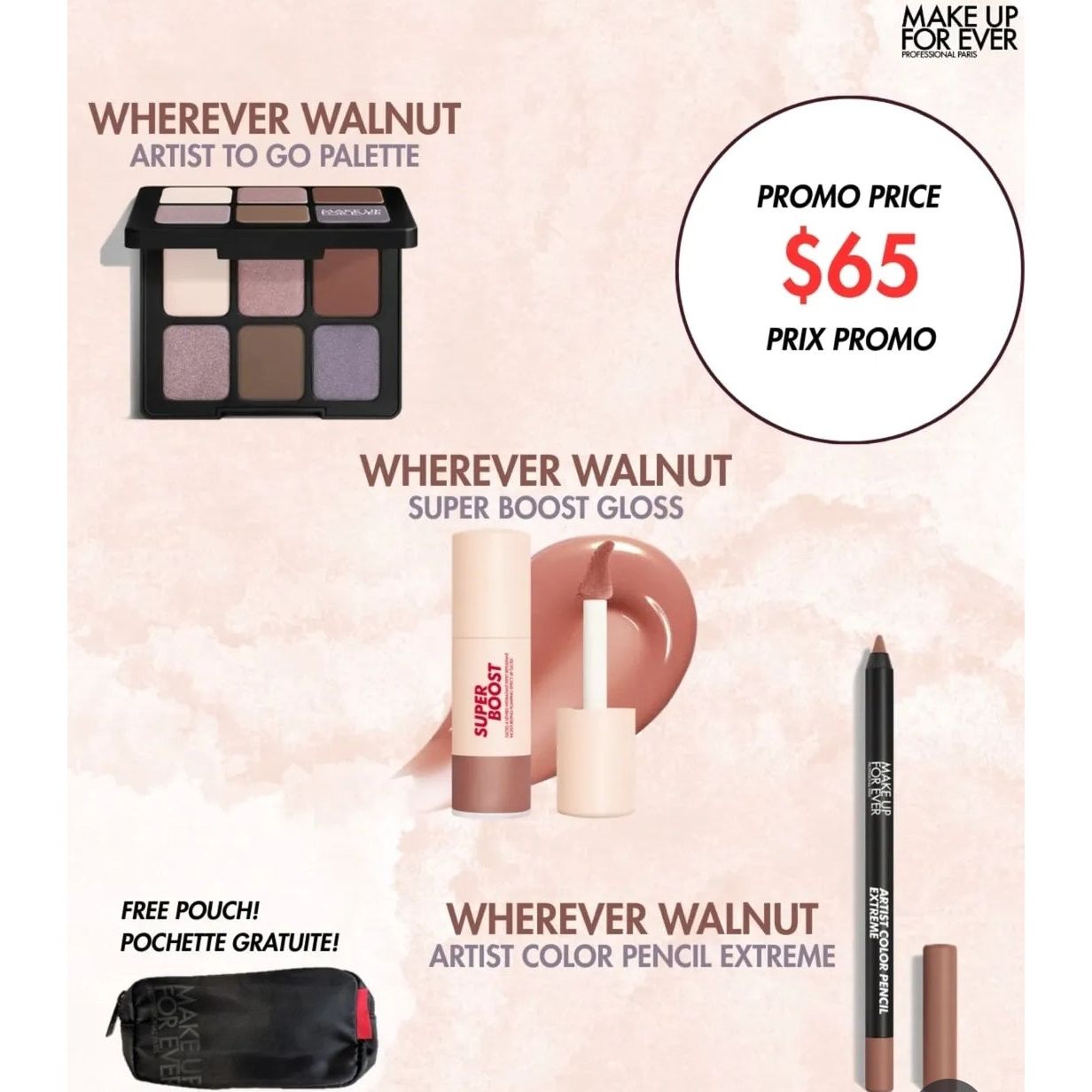 Ensemble Wherever Walnut Make Up For Ever