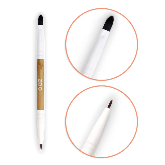 Pinceau 718 Duo eyeliner-lèvres  ZAO