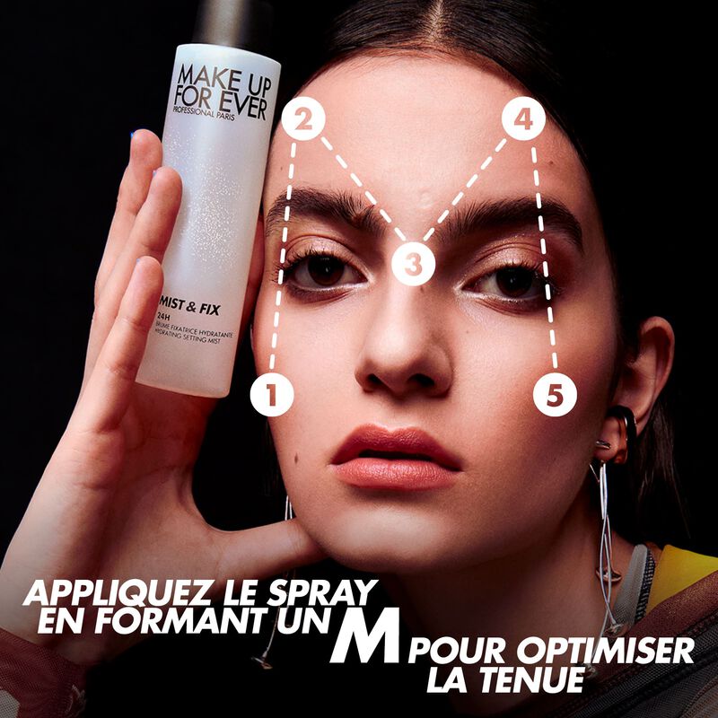 Spray Fixateur Mist & Fix Matifiant - mini Make Up For Ever