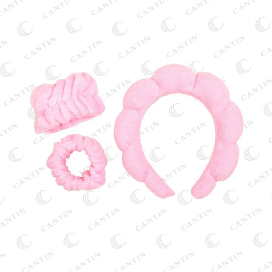 BANDEAU TETE ET POIGNETS SPLASH AWAY ROSE