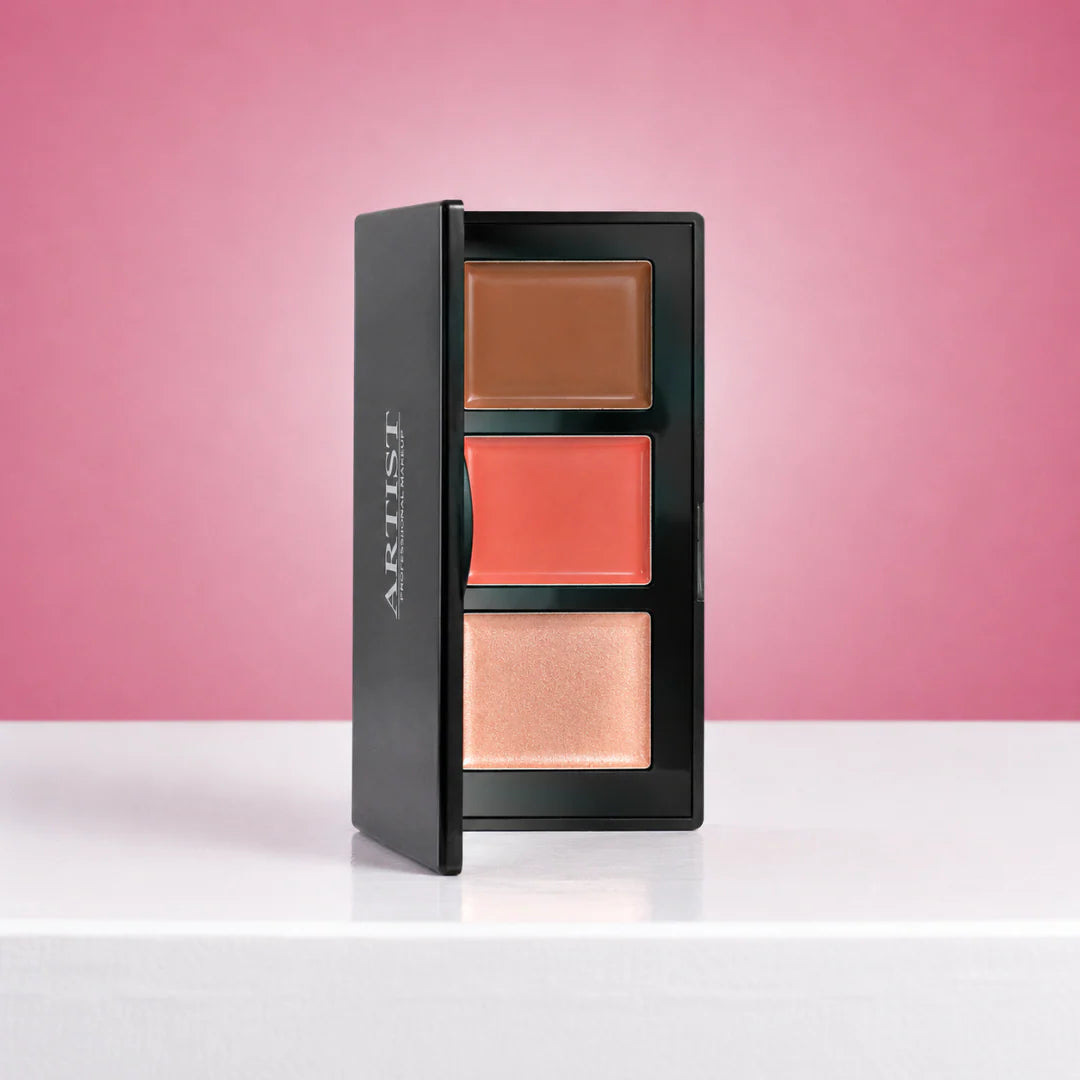 Palette trio en crème Artist