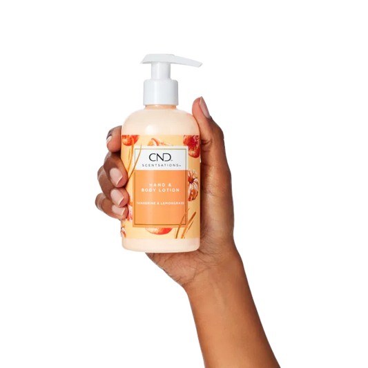 CND Scentsations Lotion pour les mains et le corps Tangerine et Citronnelle 245 ML