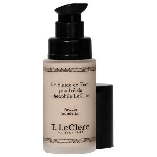 Fond de teint-Fini mat poudré-T LeClerc