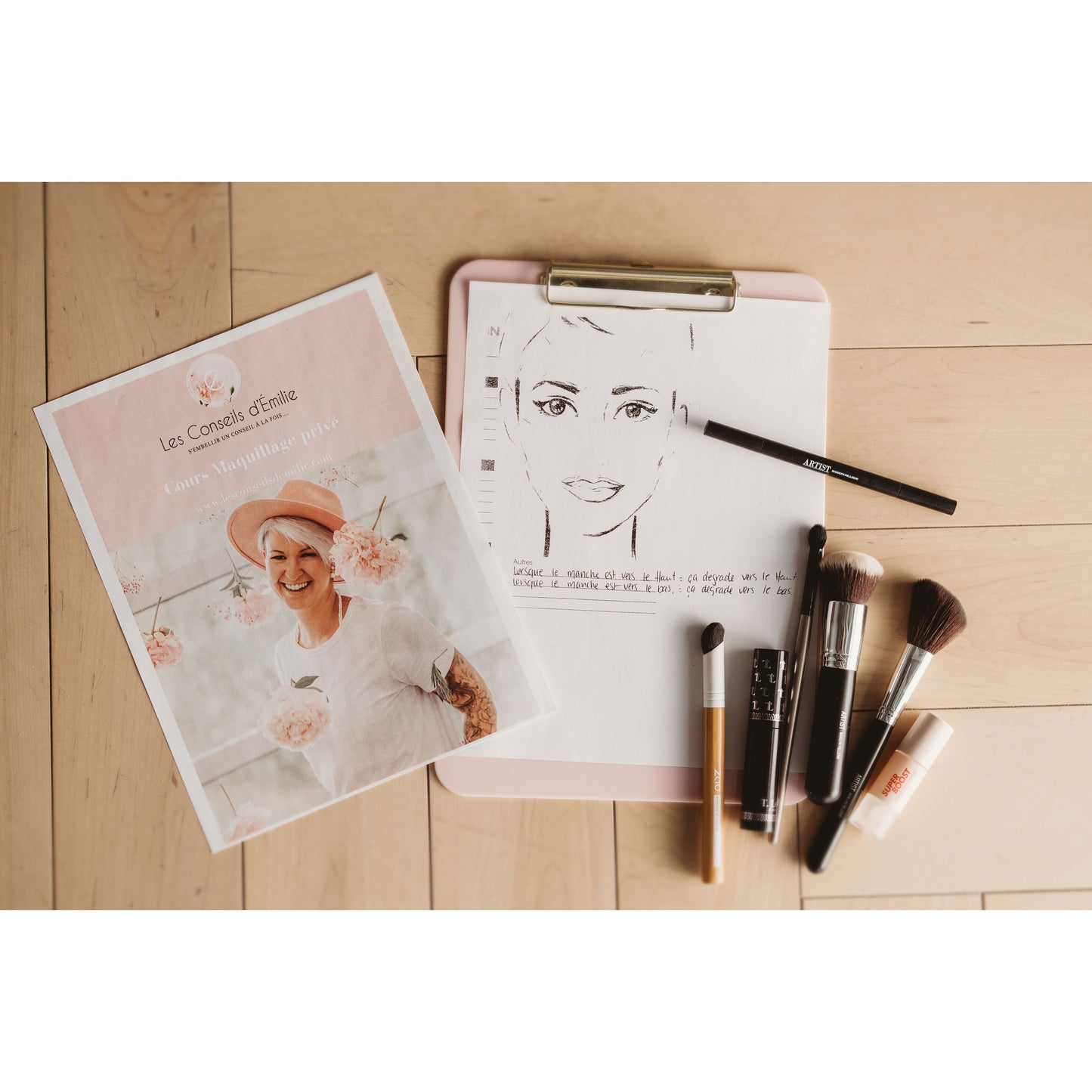 Cours privé d’auto-maquillage