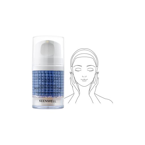 CRÈME DE NUIT HYDRATANTE REGÉNÉRATRICE EVOLUTION SPHERE 50ml KEENWELL