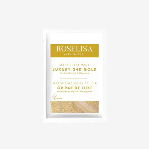MASQUE EN FEUILLE EN GELÉE-ROSELISA
