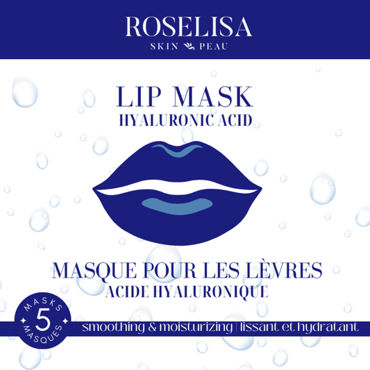 Masque pour les lèvres (5 masques)-Roselisa
