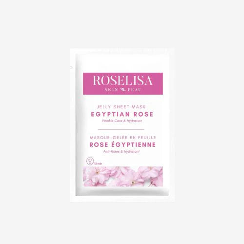 MASQUE EN FEUILLE EN GELÉE-ROSELISA