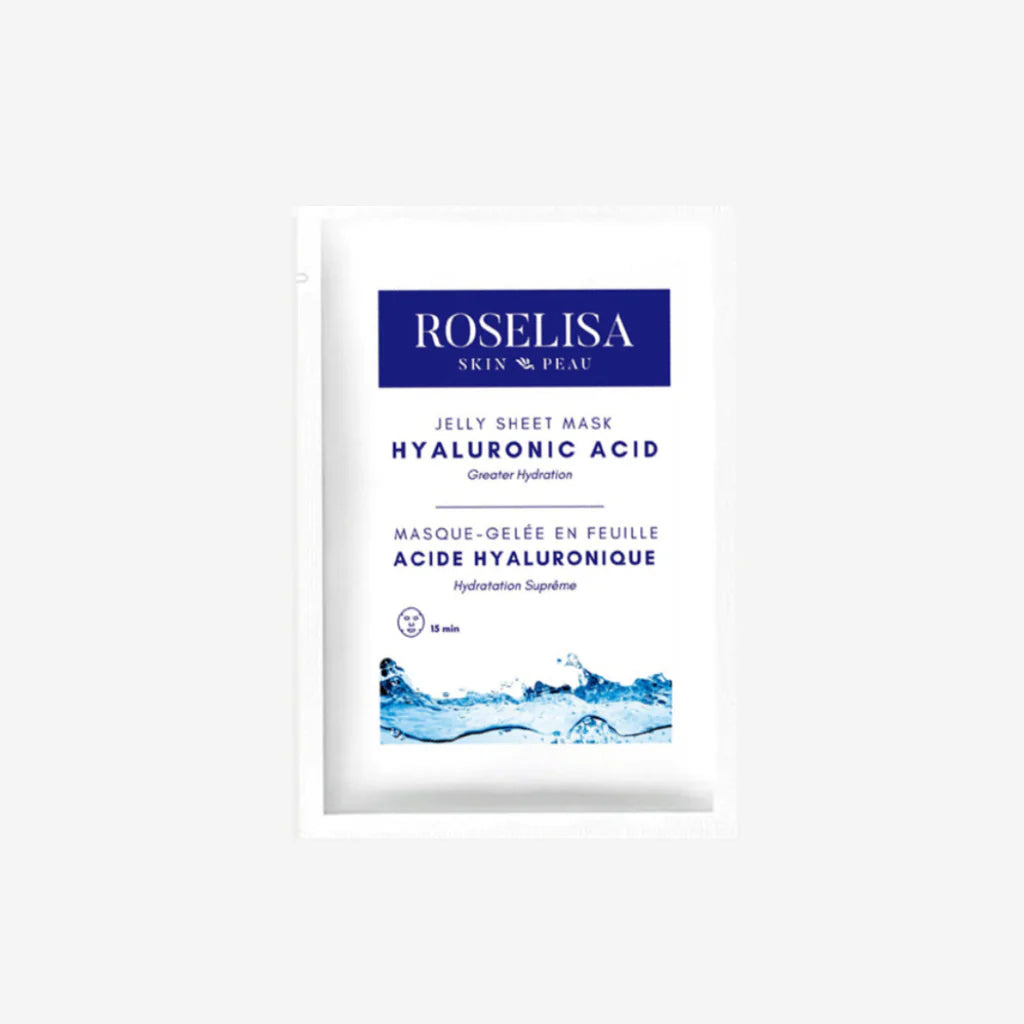 MASQUE EN FEUILLE EN GELÉE-ROSELISA