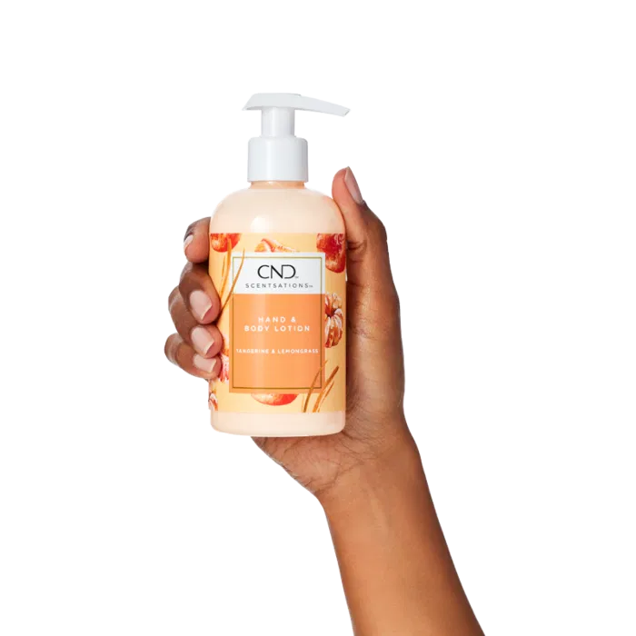 CND Scentsations Lotion pour les mains et le corps Tangerine et Citronnelle 245 ML